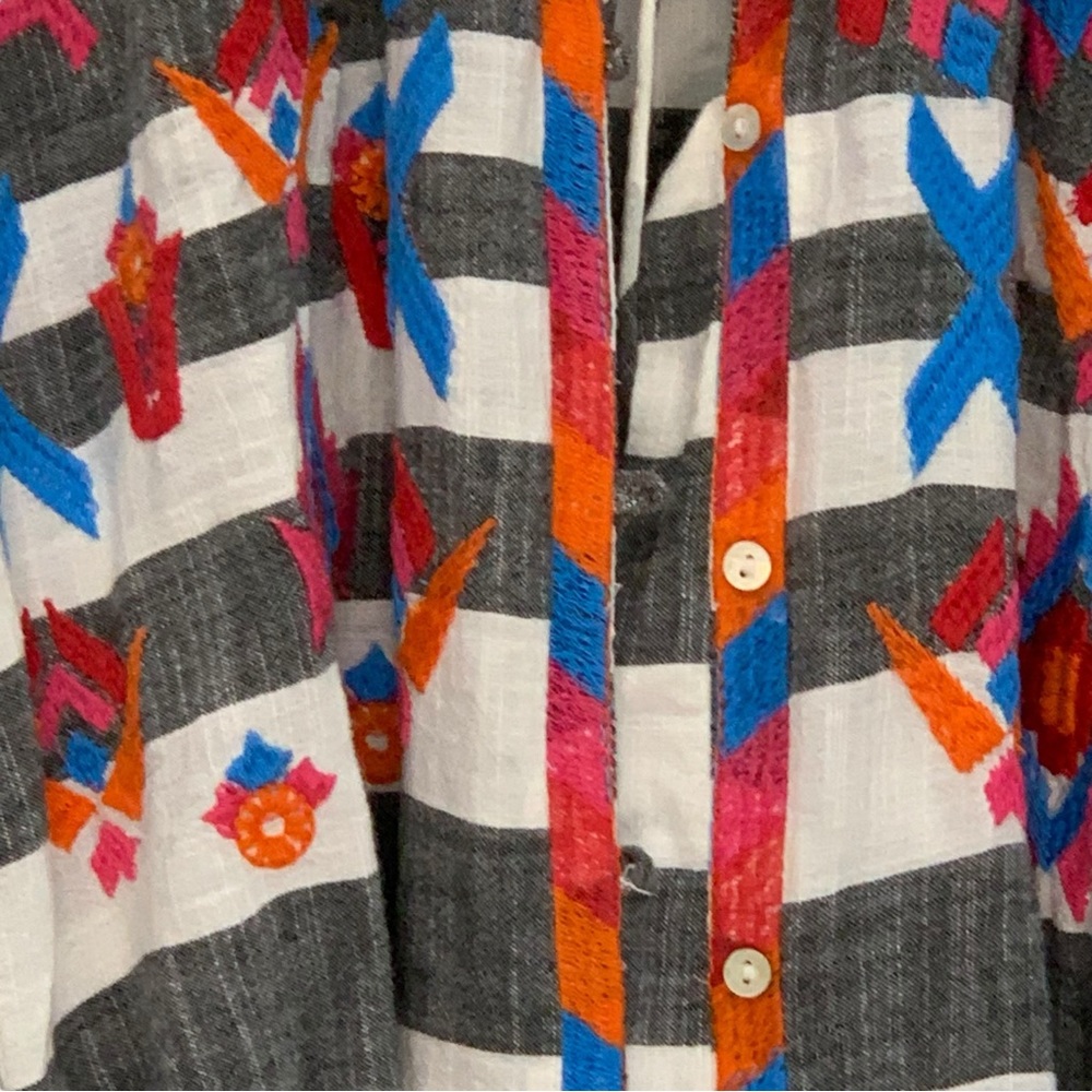 NWOT Zara TRF Collection Embroidered Causal Dress size Medium - Picture 13 of 17